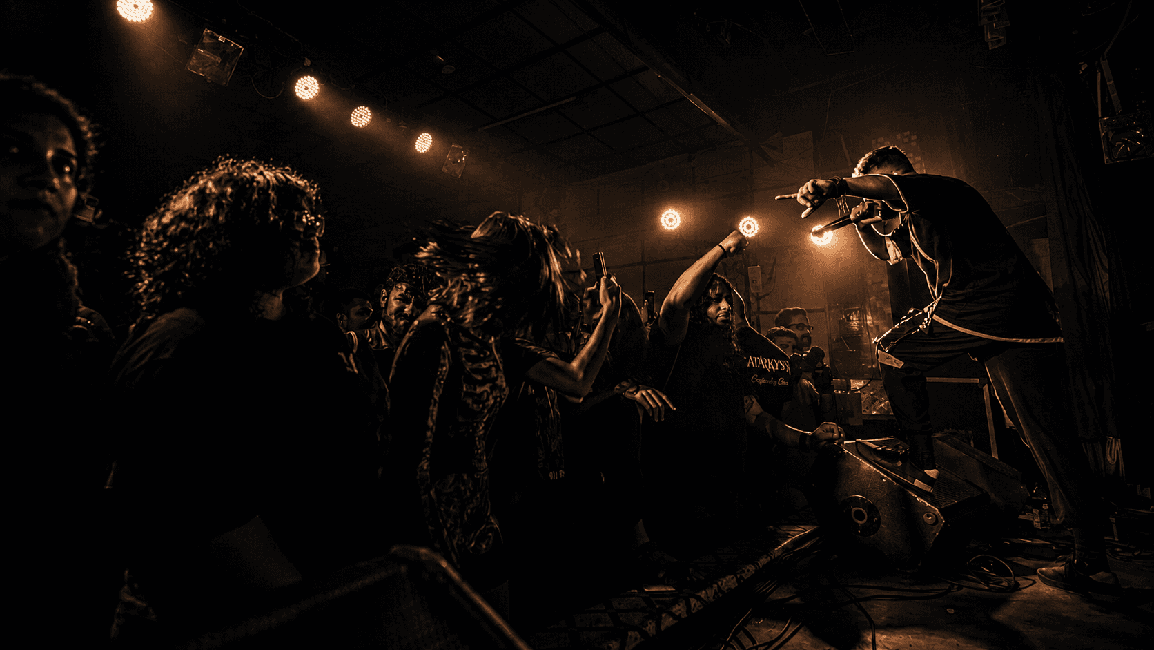 Disquietude Vengeance performing live